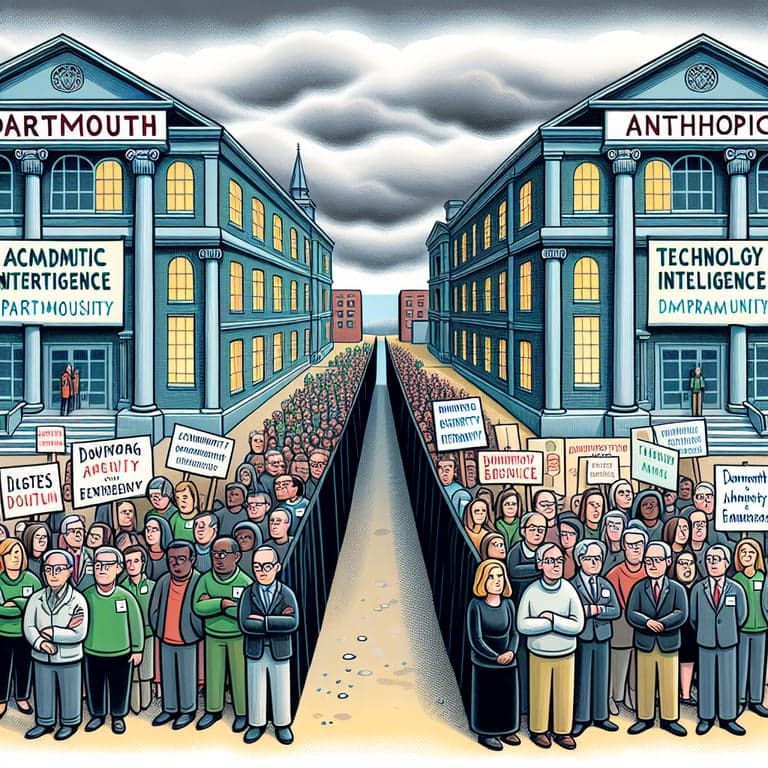 Banner for Dartmouth and Anthropic's AI Partnership Faces Backlash: A Campus Divided