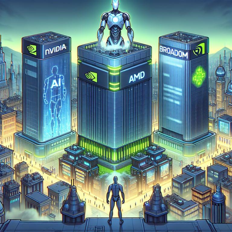 Banner for Tech Giants Soar: NVIDIA, AMD, and Broadcom Take Center Stage in AI and Technology Stocks