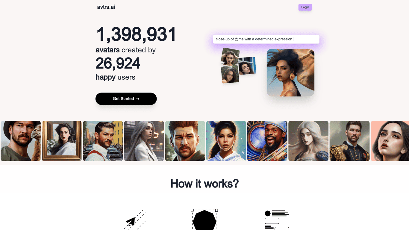 avtrs.ai screenshot