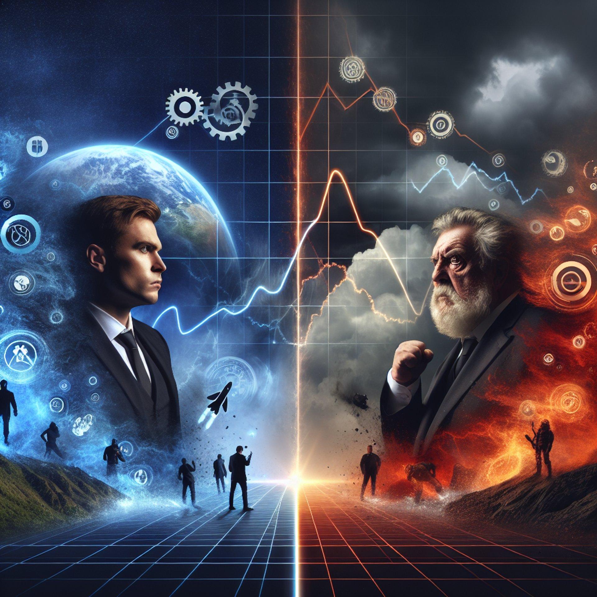 Banner for Elon Musk and Donald Trump's Epic Fallout: Changing Numbers and Political Rumblings