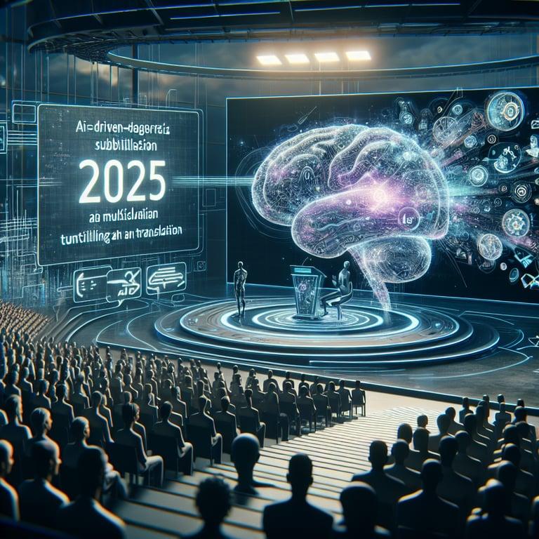 Banner for VLC Player's AI-Driven Subtitling and Translation Feature: A Game-Changer Unveiled at CES 2025