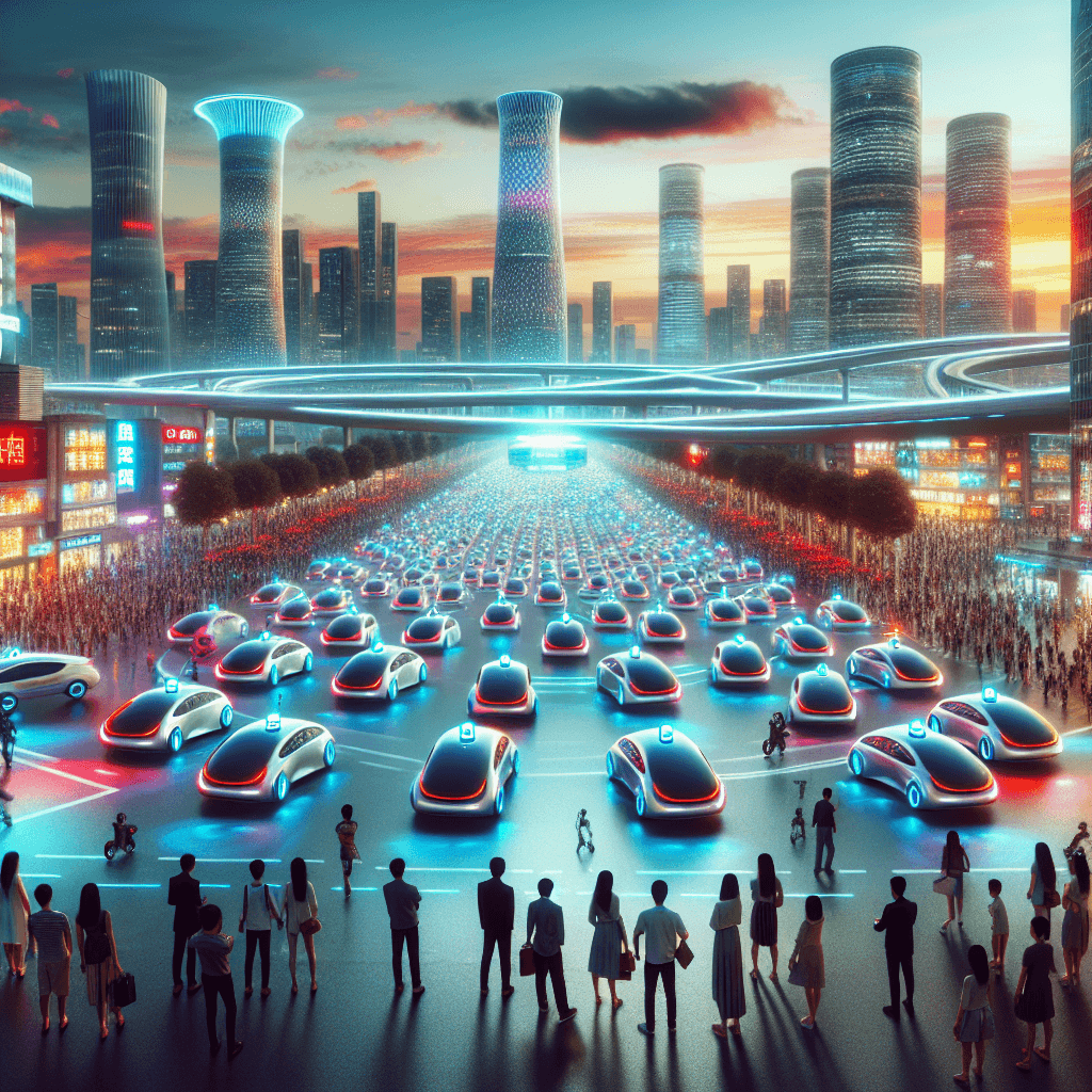 Banner for China's Robotaxi Ambition: 300,000 Driverless Taxis by 2030!