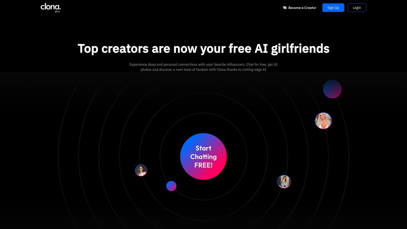 Clona AI screenshot