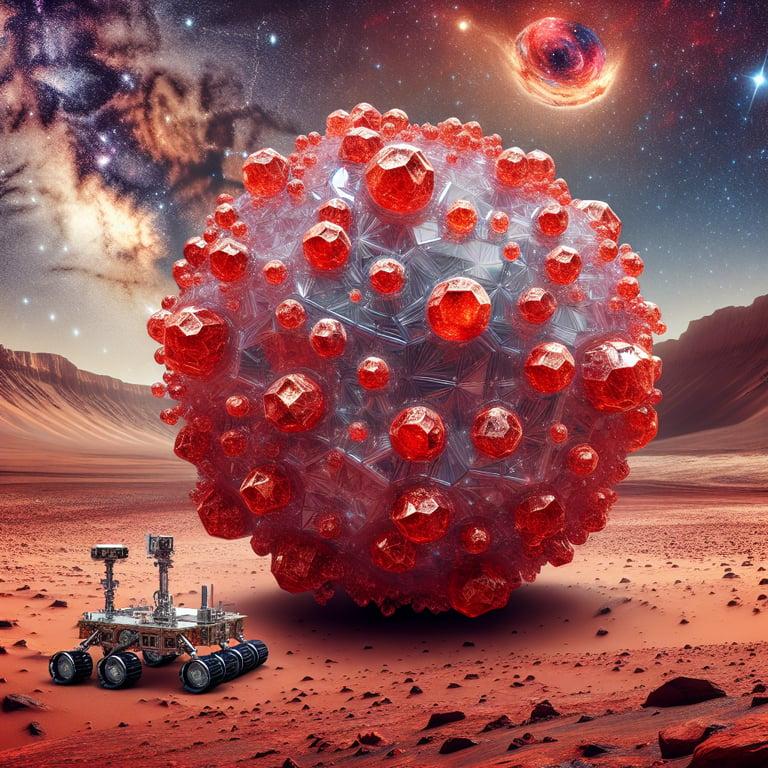 Banner for NASA's Out-Of-This-World Find: A Novel Iron Sulfate Mineral on Mars!
