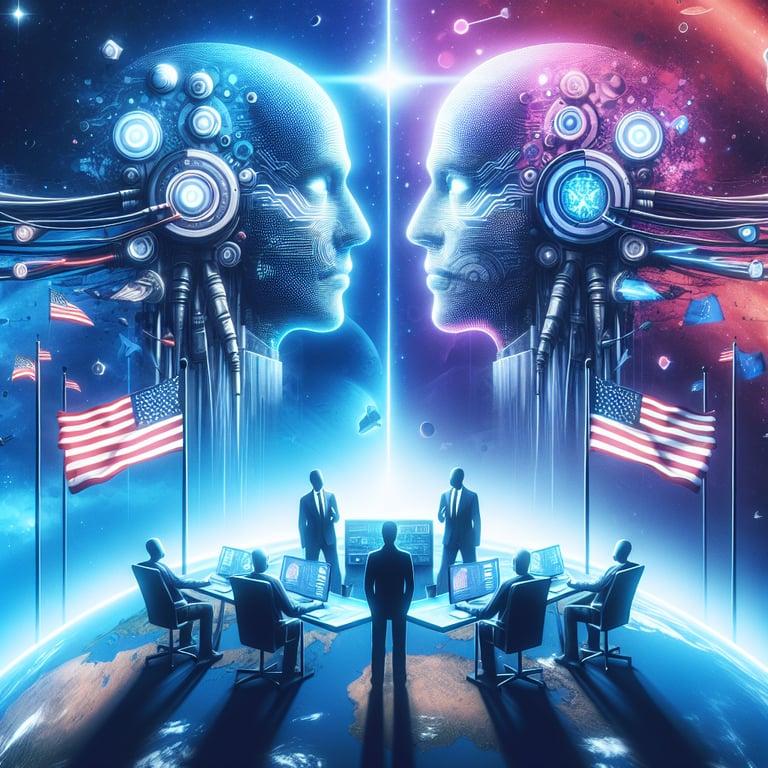 Banner for Elon Musk and Sam Altman in High-Stakes Face-Off Over Stargate AI Project Amidst Trump Support