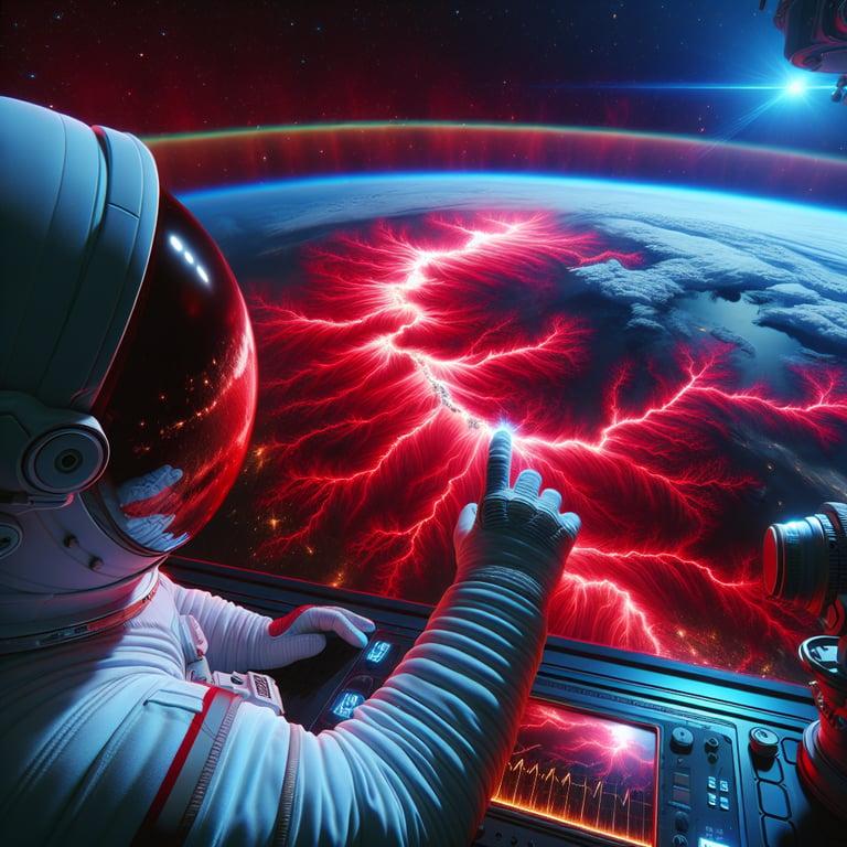 Banner for NASA Astronaut Captures Rare Sprite Lightning from Space!
