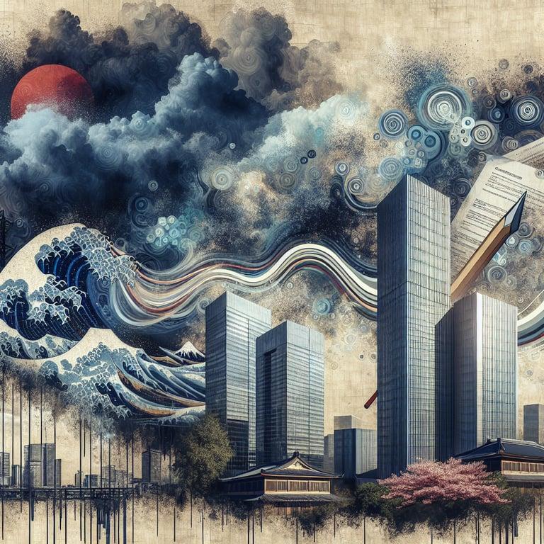 Banner for Japan's Insurers Under Fire: Climate Change Chaos Meets Corporate Collusion