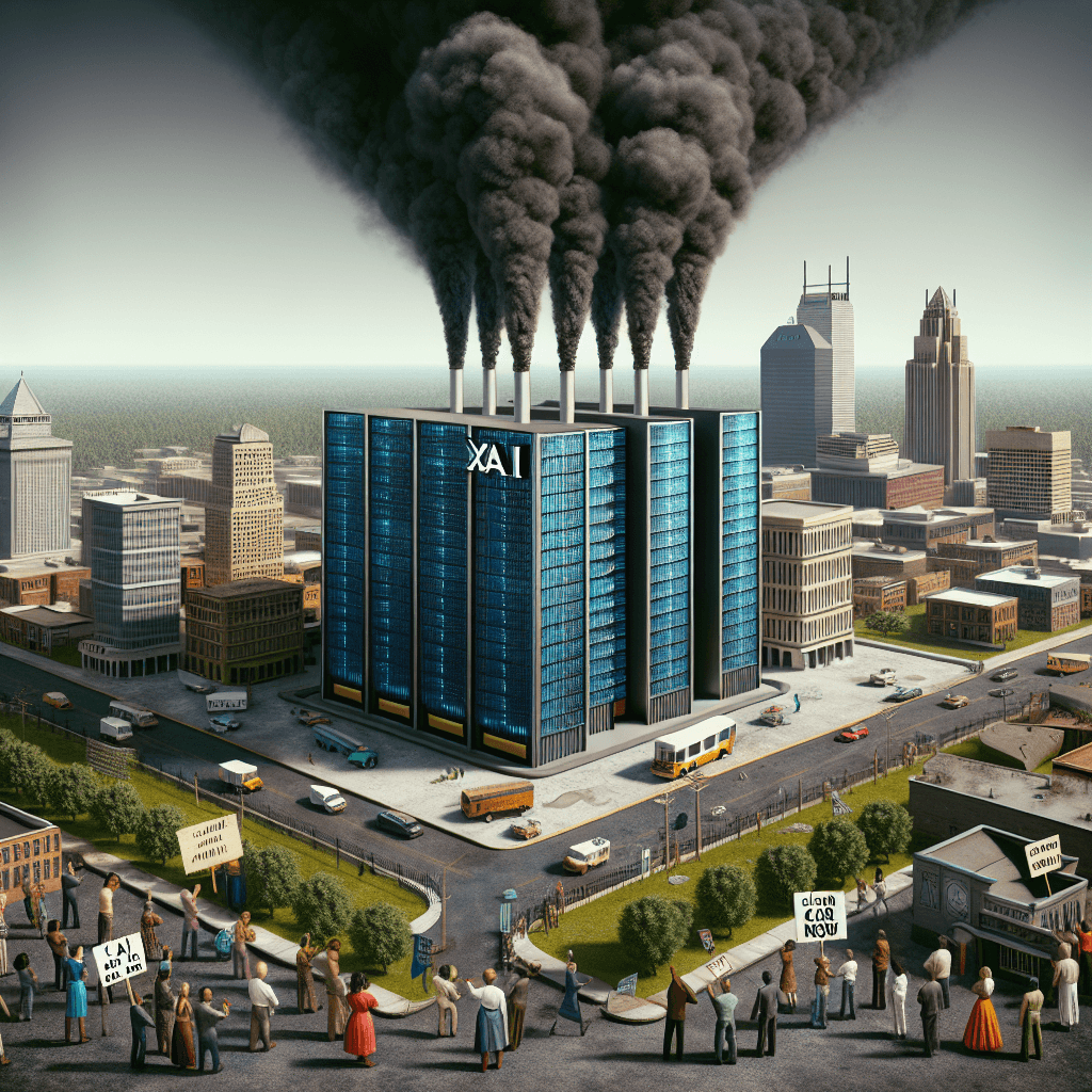 xAI Data Center Sparks Controversy in Memphis Over Air Pollution Concerns