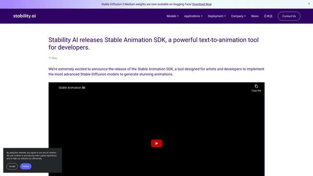 Thumbnail image for Stable Animation