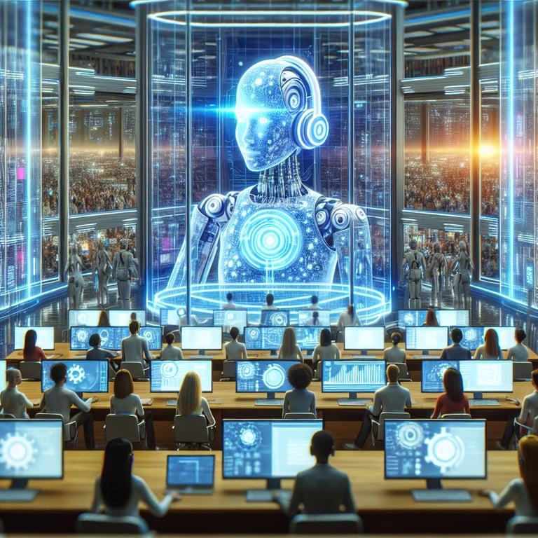 Banner for AI Takes the Call: Revolutionizing Call Centers Without Replacements!