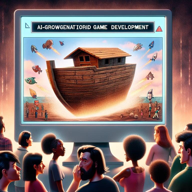 Banner for AI-Generated ARK Trailer Sparks Fan Outrage - A Harbinger for Game Development?