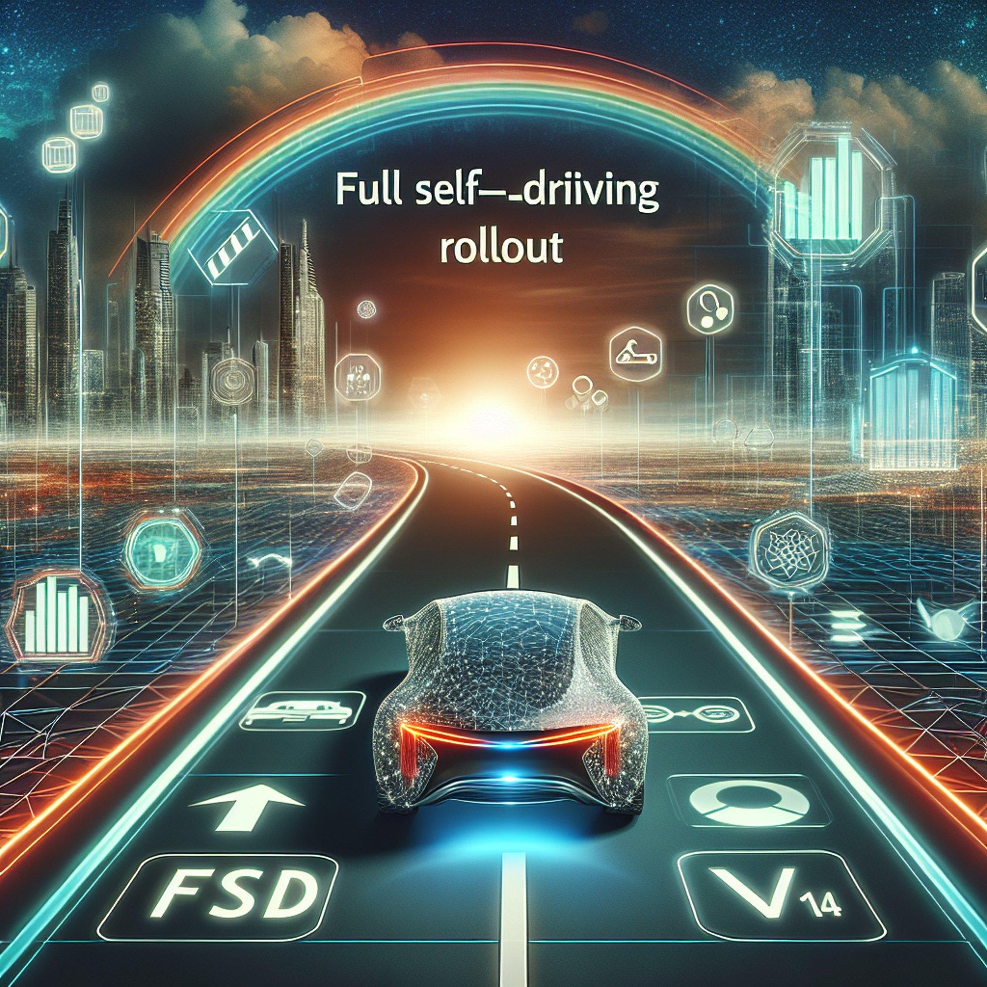 Banner for Tesla Expands Full Self-Driving Rollout: Wider Roads Ahead for FSD v14
