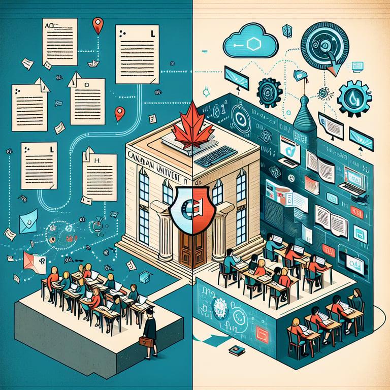 Banner for Canadian Universities Tackle AI Cheating: Back to Basics or Forward with Tech?