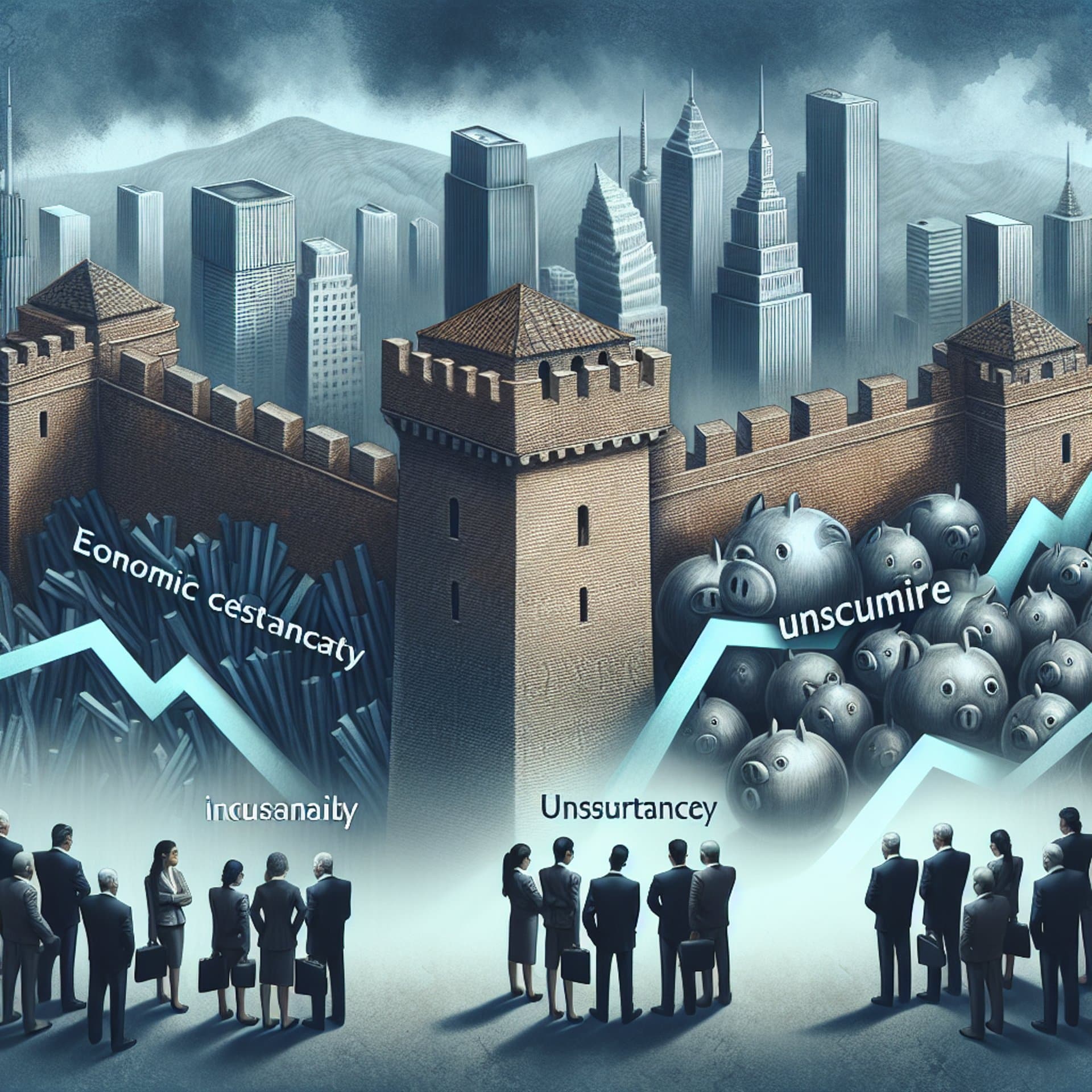 Banner for Wall Street Under Siege: Political Turbulence and Wary Investors