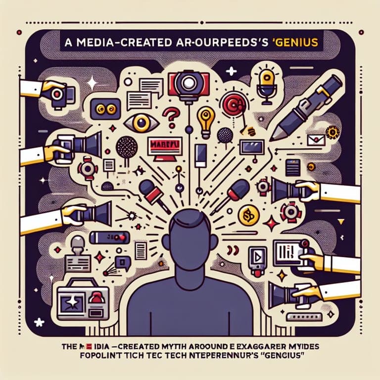 The Myth of Elon Musk's 'Genius': Media's Role Exposed!