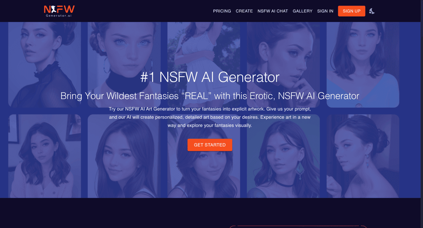 NSFW Art Generator AI screenshot