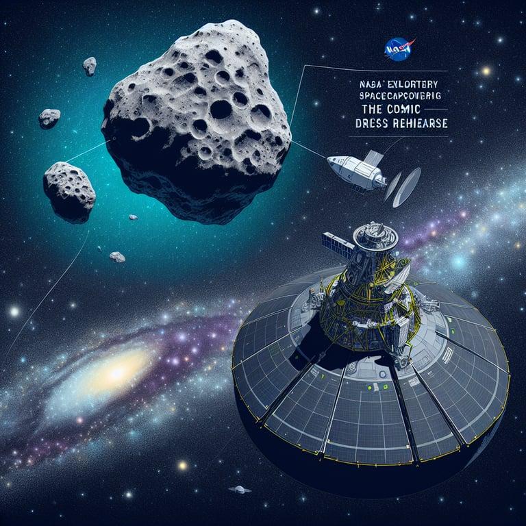 Banner for NASA's Lucy Spacecraft Reveals 'Peanut' Asteroid Donaldjohanson: A Cosmic Dress Rehearsal