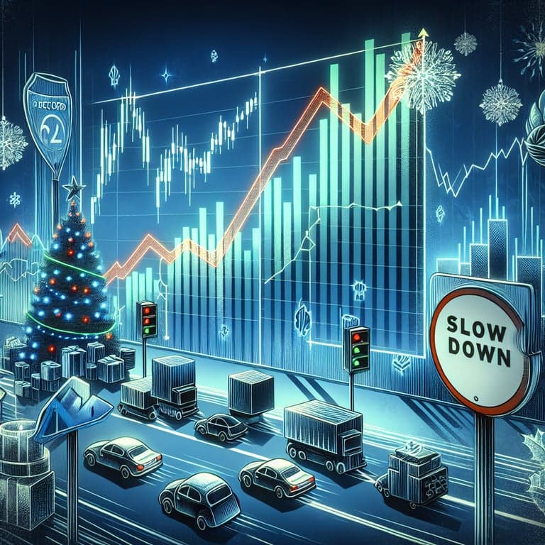 Banner for Stock Markets Slow Down After Record Christmas Eve Rally