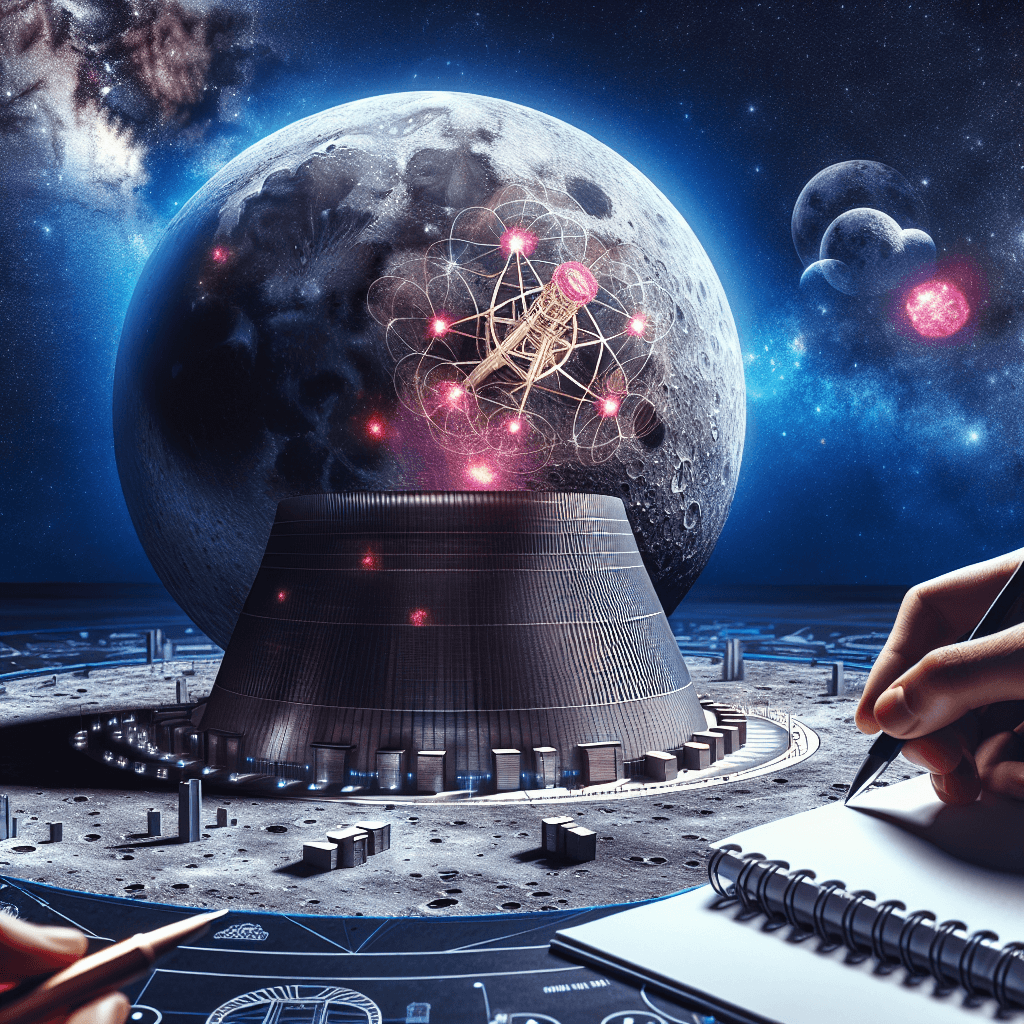 Banner for NASA's Bold Leap: Nuclear Reactor on the Moon by 2030!