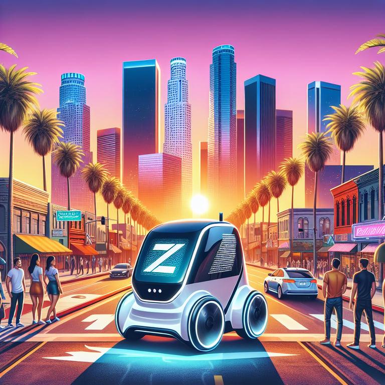 Banner for Amazon's Zoox Hits the Streets of LA with Exciting Robotaxi Trials