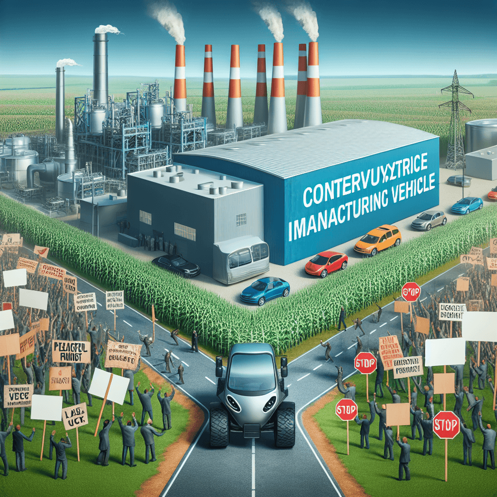 Tesla's Grünheide Factory Protest Sparks Controversy with 'Heil Tesla' Imagery
