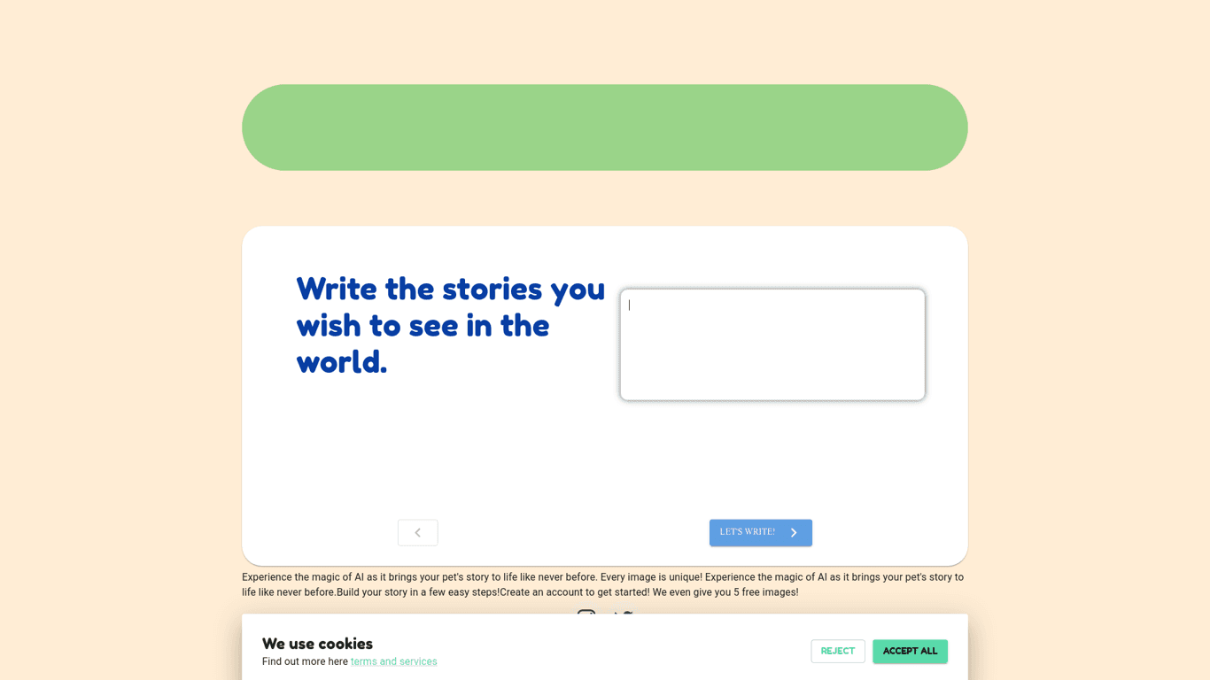 Your Own Story Book screenshot