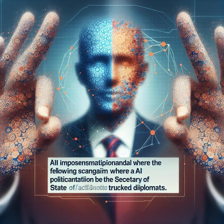 Banner for AI Impersonator Scandal: Marco Rubio Isn't Secretary of State but Still Duped Diplomats!