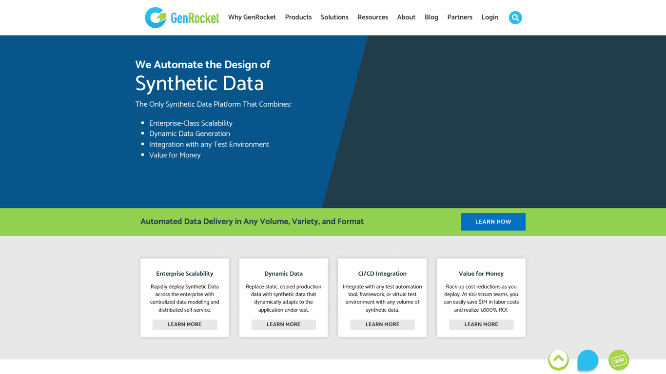 GenRocket screenshot