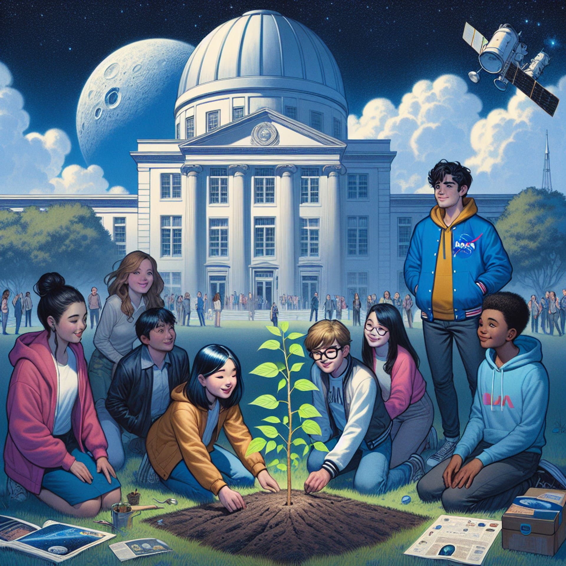 Camas High School to Plant NASA's Rare 'Moon Tree' from Artemis I Mission!