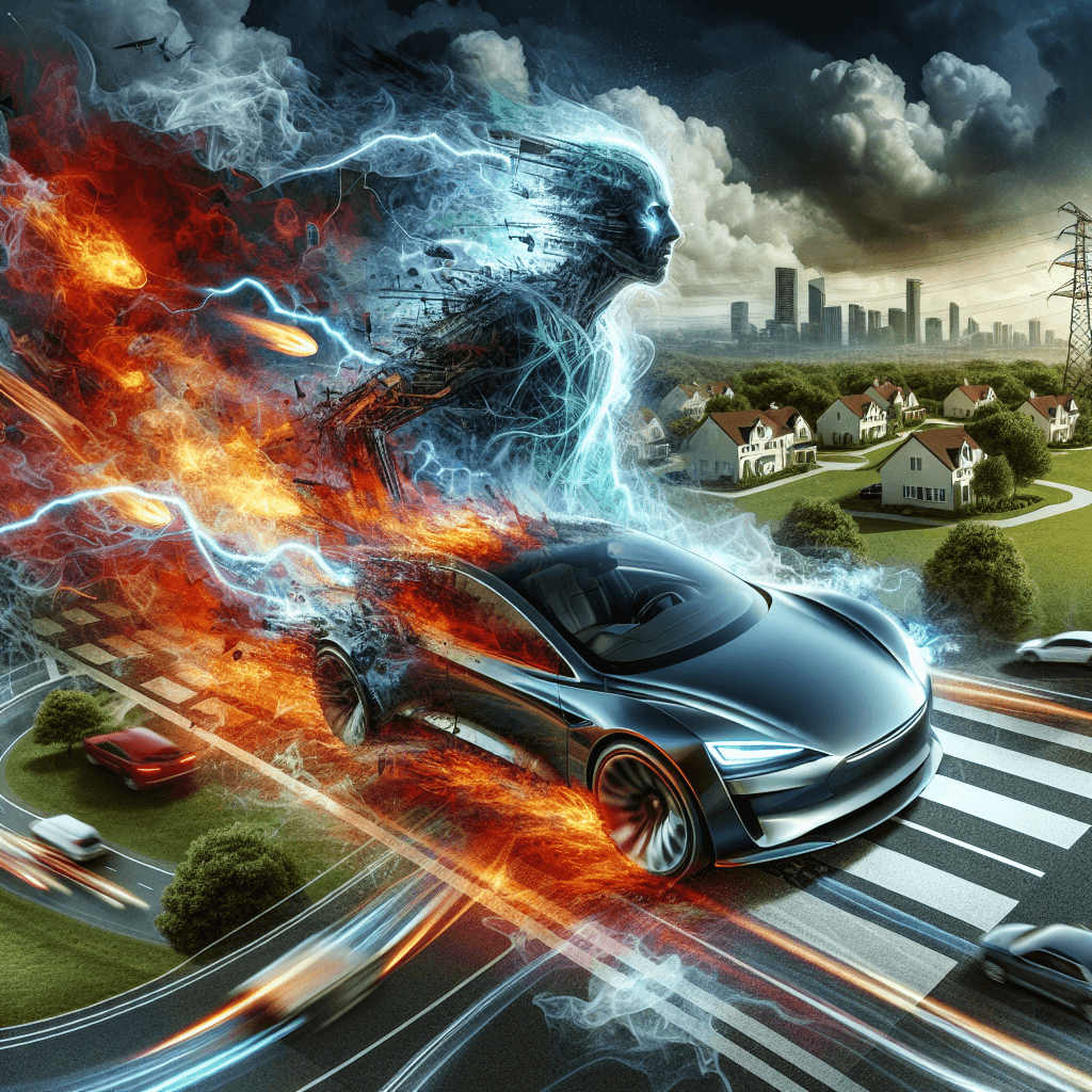 Tesla's Turbulent Tale: Speed, Fire, and Fatality in Woodridge