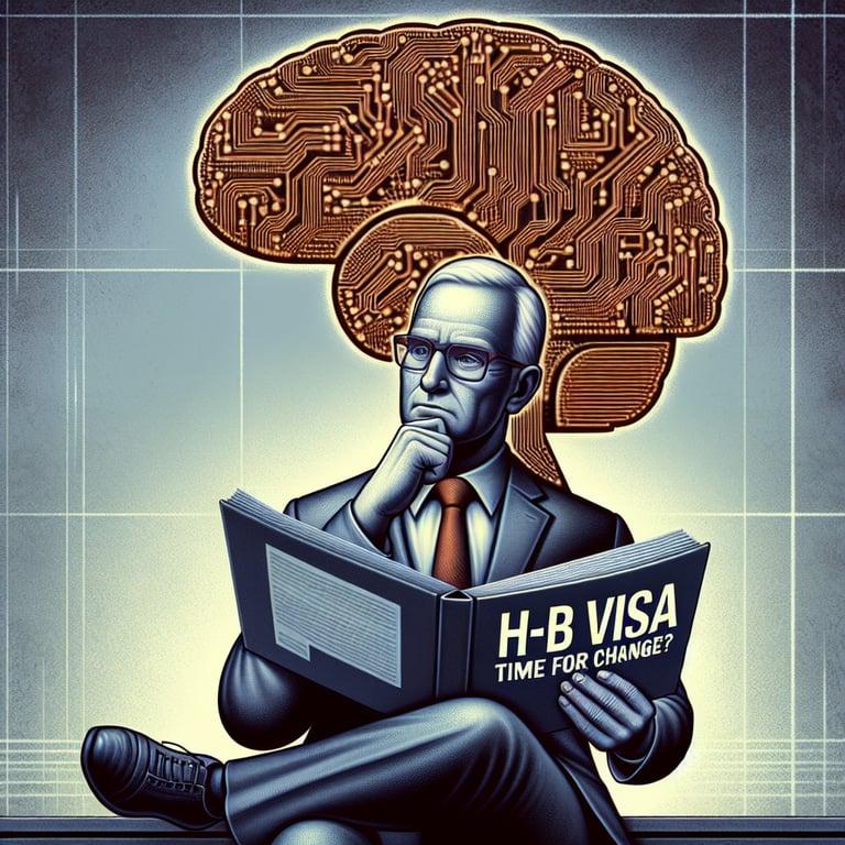 Banner for Perplexity AI's Aravind Srinivas Calls for a Rethink on H-1B Visas
