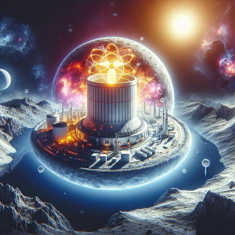 Banner for NASA's Ambitious Moon Mission: Nuclear Reactor by 2030!