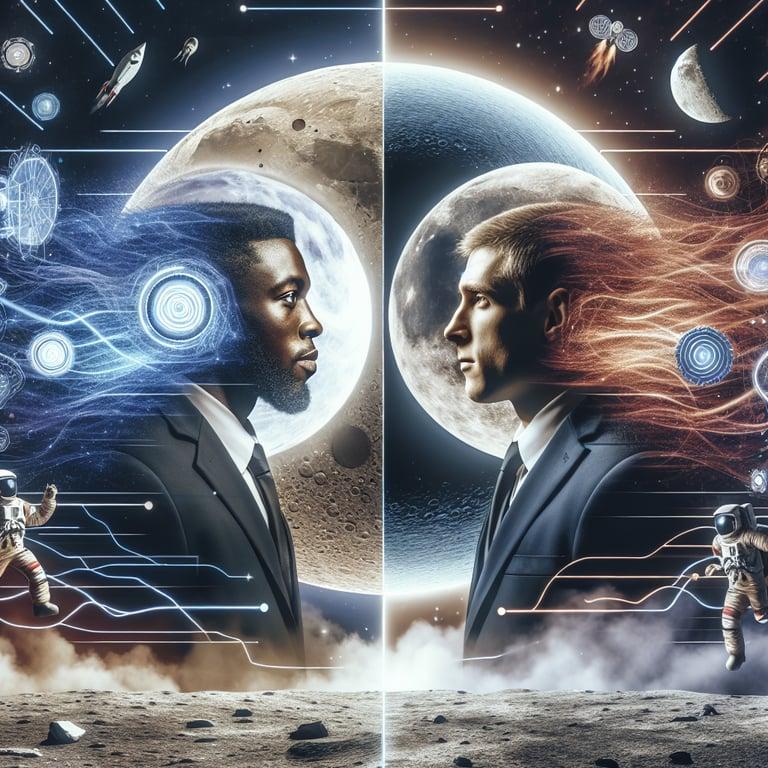 Banner for Elon Musk vs. Sean Duffy: A Cosmic Clash Over NASA's Lunar Ambitions