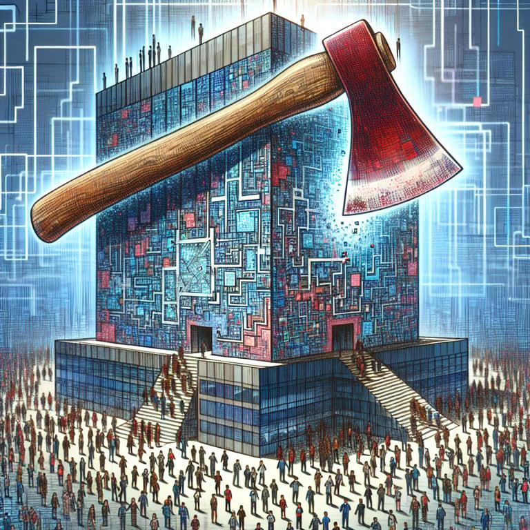 Banner for Algorithm or Axe? Microsoft's Controversial Layoff Shuffles 6,000 Jobs