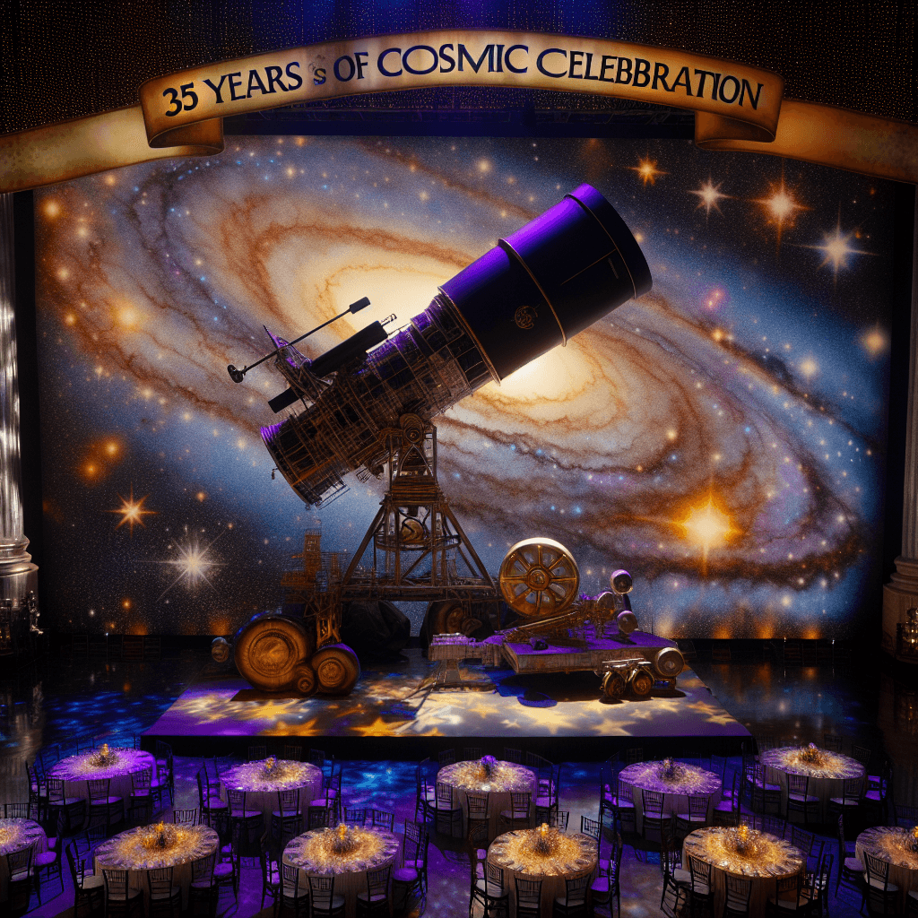 Celebrating 35 Years of Hubble's Cosmic Wonders