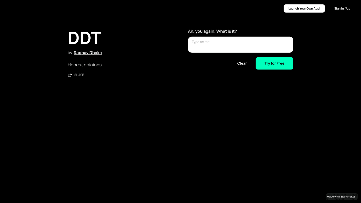DDT screenshot