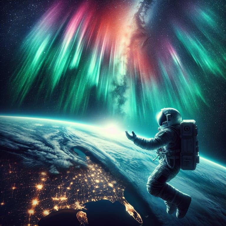 Astronomical Artistry: NASA Astronaut Shares Breathtaking Aurora from Space