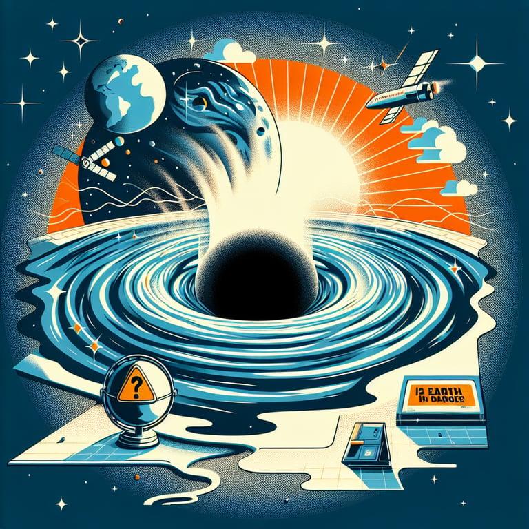 Banner for Is Earth in Danger? NASA's Alarming Discovery of a Star Being Consumed by a Black Hole Sparks Concerns