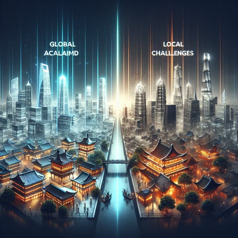 Banner for Chinese AI Startups: Global Acclaim, Local Challenges
