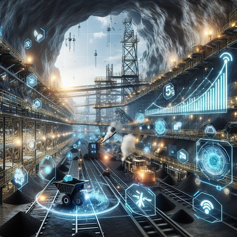 Banner for Dahaize Coal Mine's AI Revolution: Profits Soar with 5G Smart Mining
