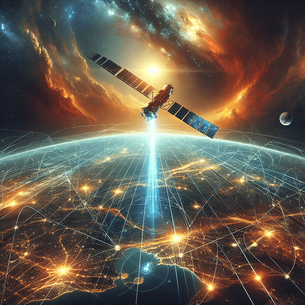 Banner for Cutting-Edge Space Tech: Satellite Breakthroughs Propel Communication into a New Era