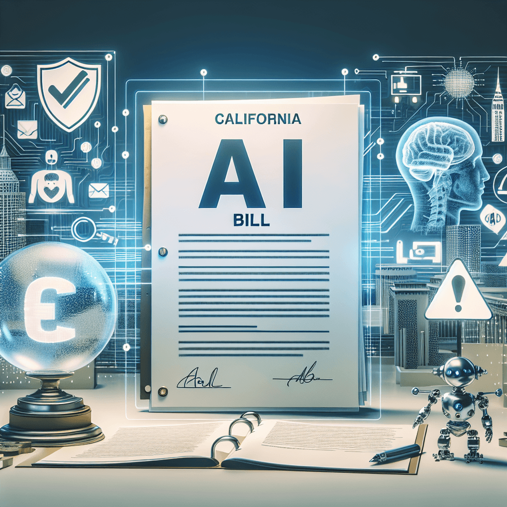 Banner for California's New AI Bill: A Focus on Safety and Transparency
