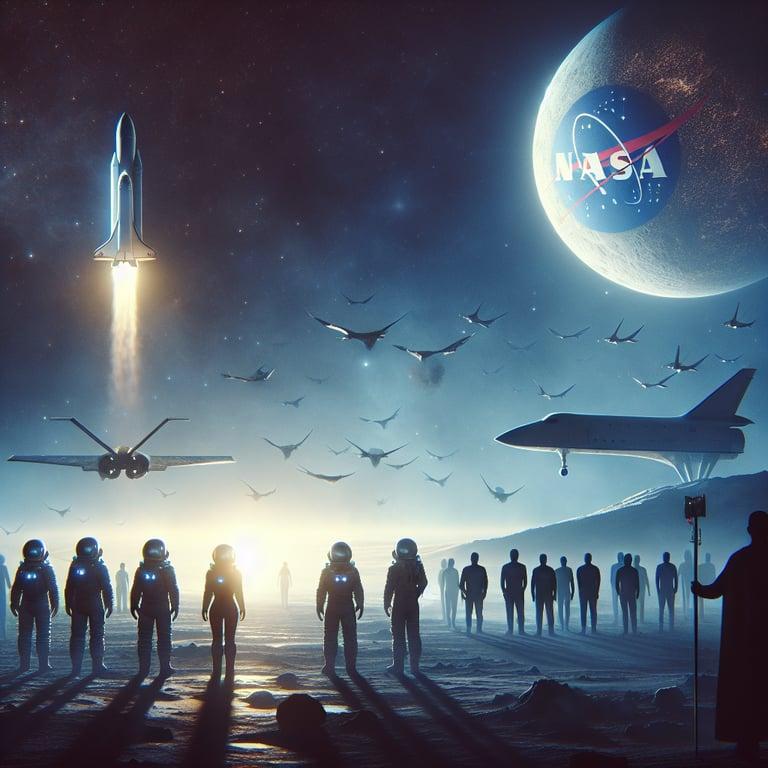 Banner for NASA Navigates Turbulent Times: Leadership, SpaceX, and Stranded Astronauts