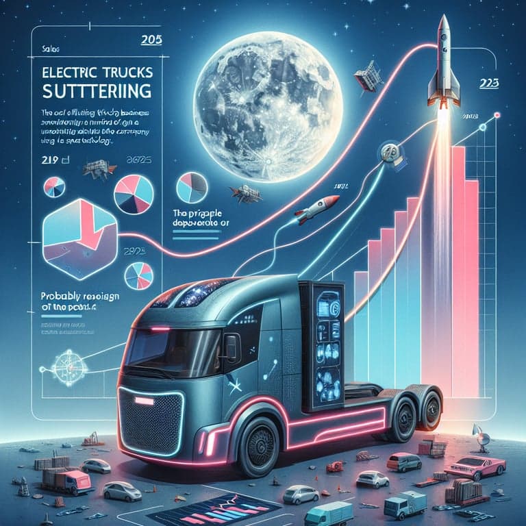 Banner for Tesla's Cybertruck Sales Stumble in 2025: A SpaceX Lifeline
