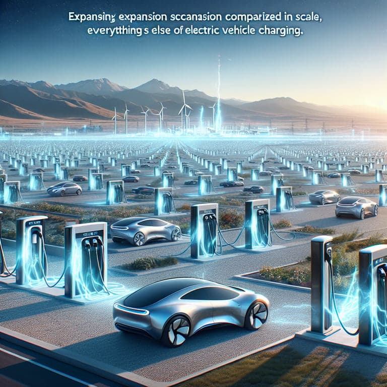 Tesla Supercharges Expansion: Yermo Site to Become World’s Largest with 400 Stalls