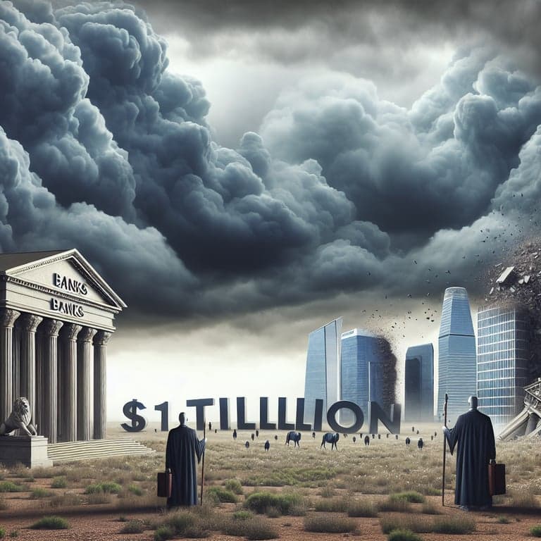 US Banks Brace for Potential $1 Trillion CRE Losses Amid Commercial Real Estate Crash