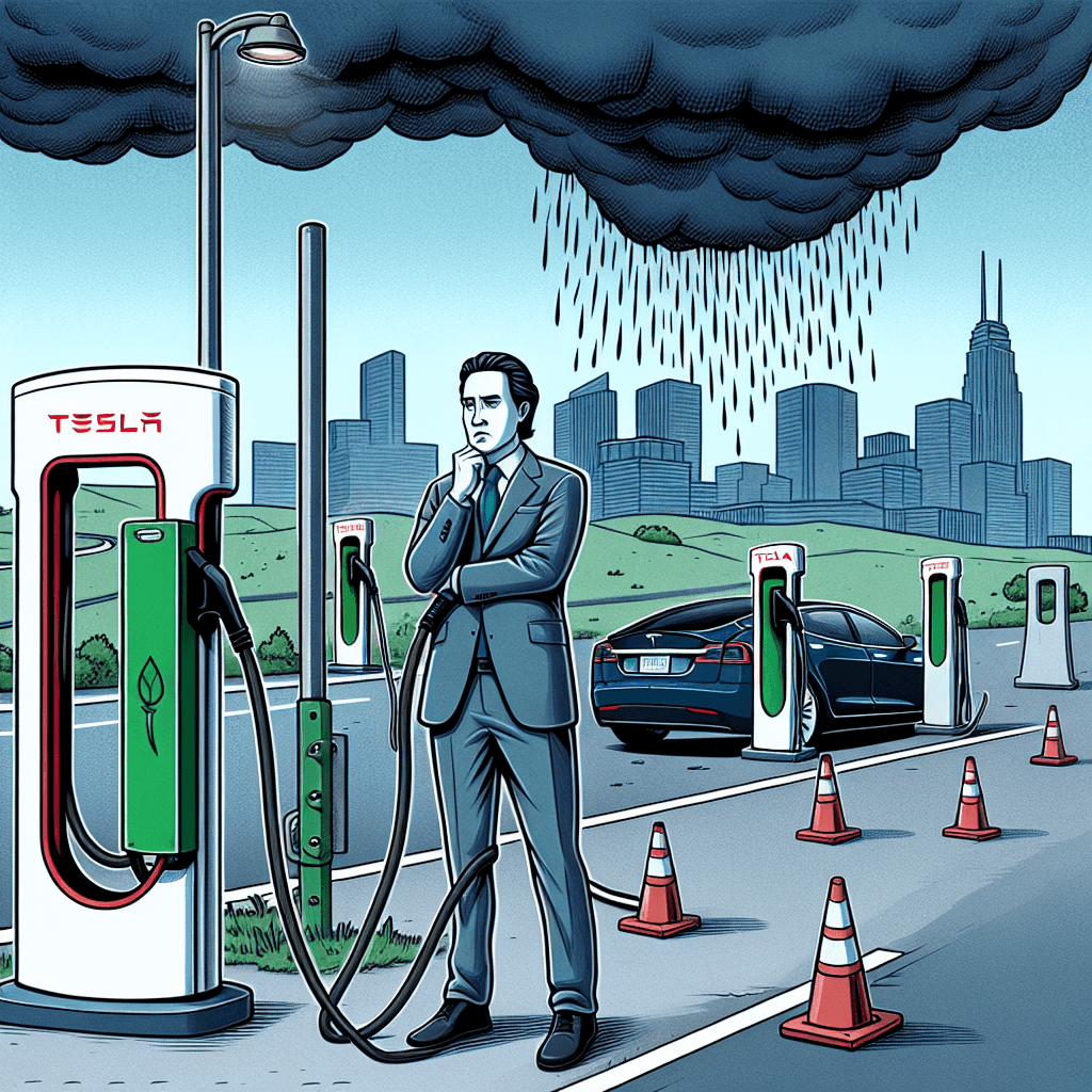 Banner for NJ Turnpike: Out with Tesla Chargers, In with Applegreen - Musk Cries Foul!