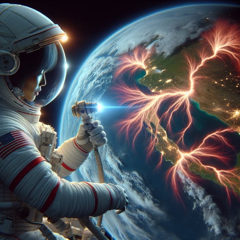 NASA Astronaut Captures Enchanting 'Sprite' Lightning Phenomenon!
