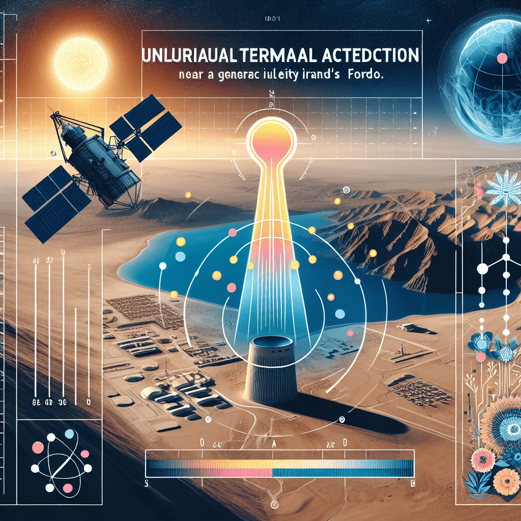NASA's FIRMS Detects Unusual Thermal Activity Near Iran's Fordo Nuclear Facility