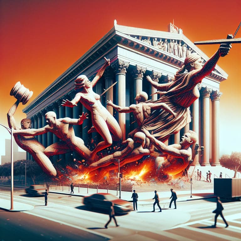 Introducing the 'Epstein Walk of Shame': A Bold Artistic Stunt Near the White House